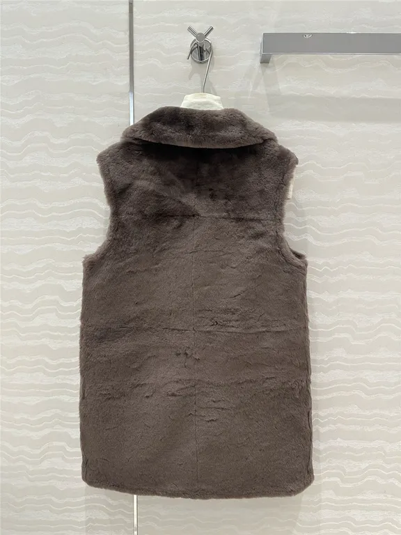 Hermès Shearling Vest